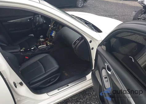 2017 Infiniti Q50 3.0T Premium z USA, uszkodzony, nr VIN JN1EV7AR3HM833084